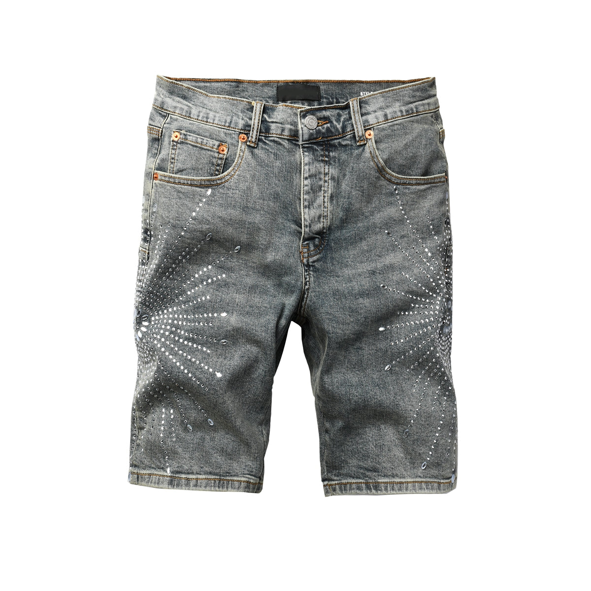 PURPLE Shorts Crystals 5093