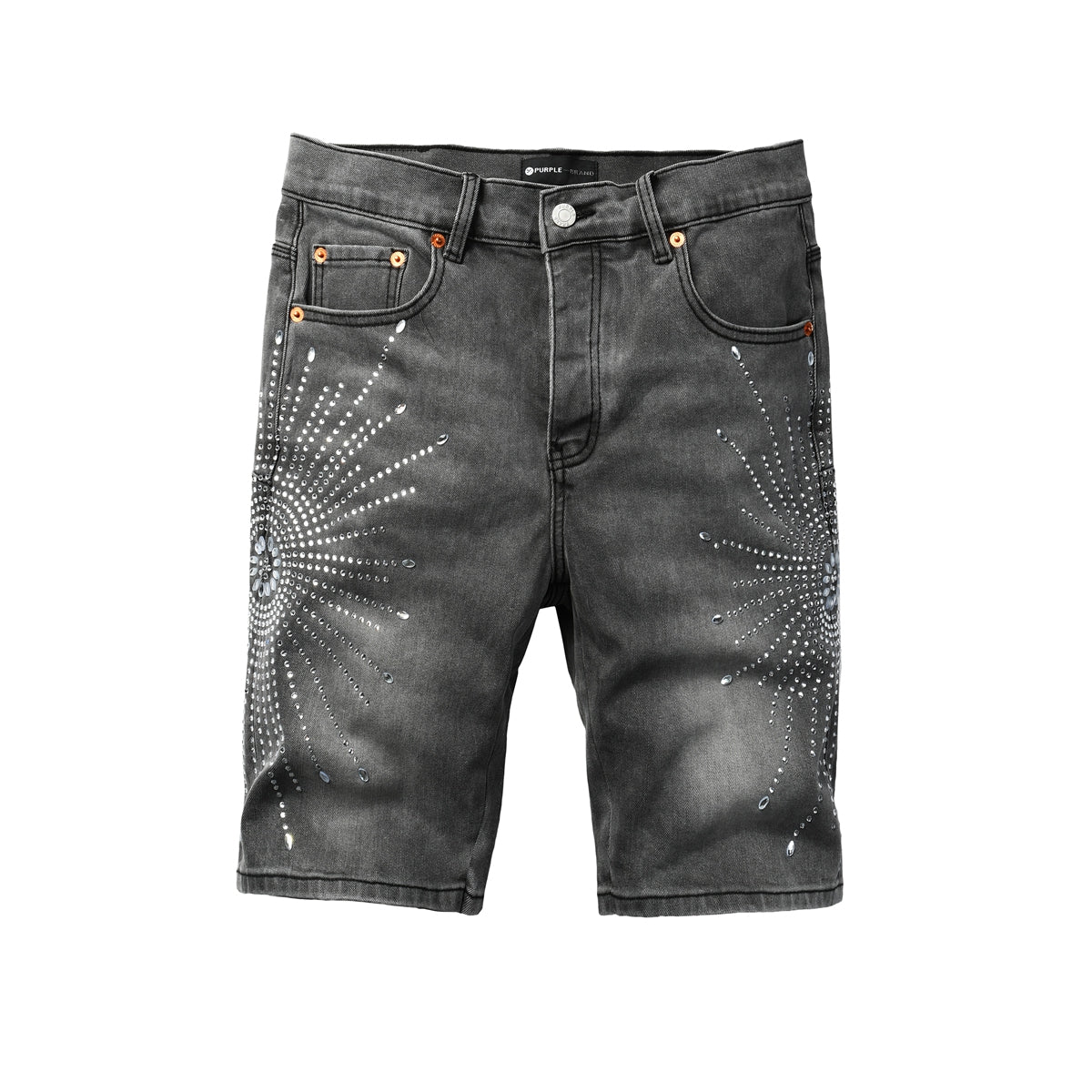 PURPLE Shorts Crystals 5094