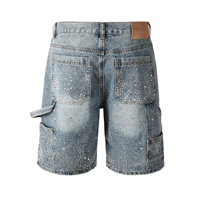 PURPLE Shorts Crystals 5097