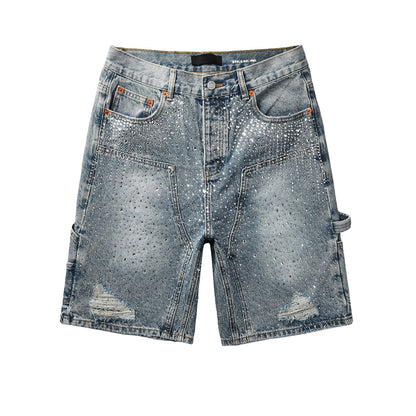 PURPLE Shorts Crystals 5097