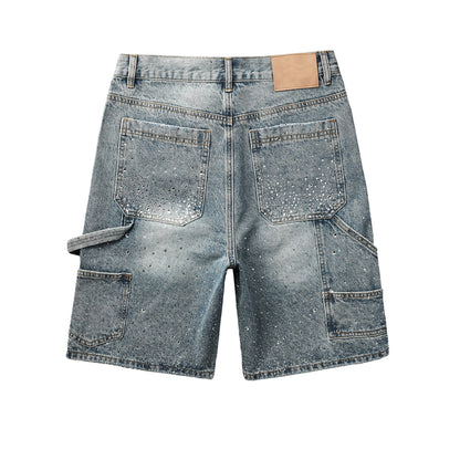 PURPLE Shorts Crystals 5097