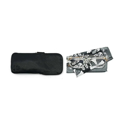 Chrome Hearts Gittin Any-A CRYS GP Fleur Glasses