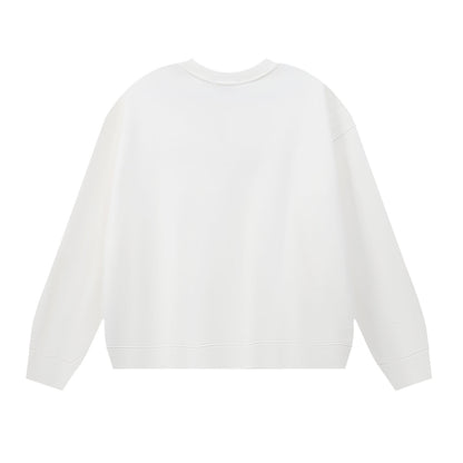 Purple Men's Long-Sleeve T-shirt Sweatshirt 1147