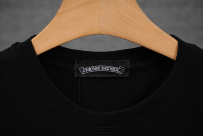 Chrome Hearts Custom Ribbed Short-Sleeve T-Shirt KT32